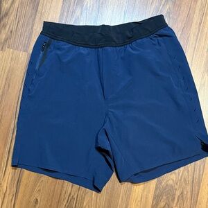 Men's Ten Thousand Blue Athletic Shorts
